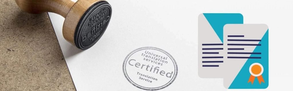 certified translation